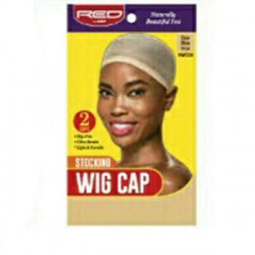 Red by Kiss Stocking Wig Cap Beige HWC03​ 2PCS